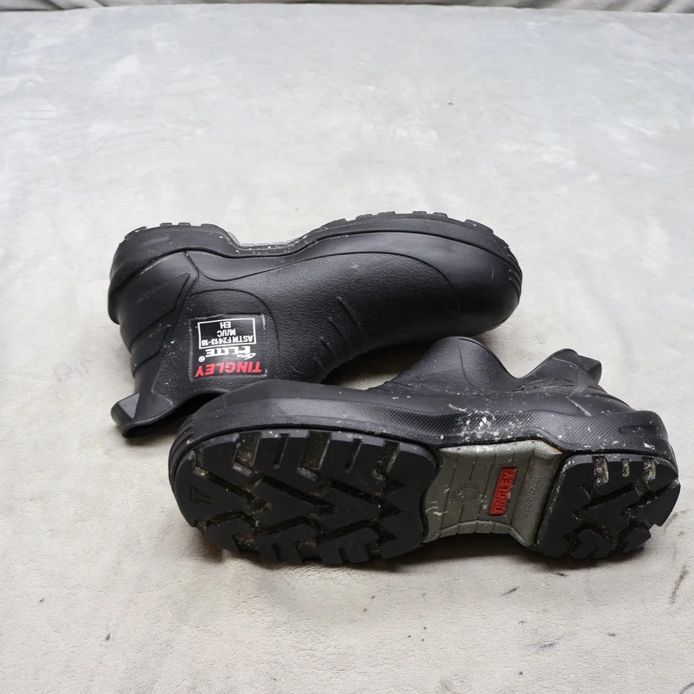 Tingley Flite Unisex M9 W11 Work Boots Black Flite Elite Rubber Safety Toe Light